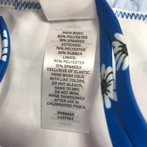 NWOT Tucker + Tate Smocked Two-Piece Swimsuit - Picture 6 of 8